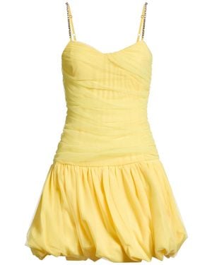 Blugirl Blumarine Mini Dress Polyamide - Yellow