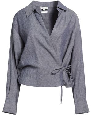 Vince Top Viscose, Linen, Polyamide - Grey