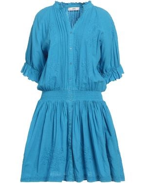 0039 Italy Mini Dress - Blue