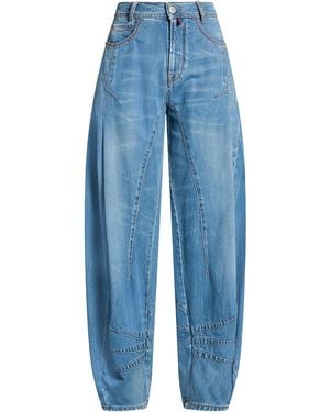 High Pantaloni Jeans - Blu
