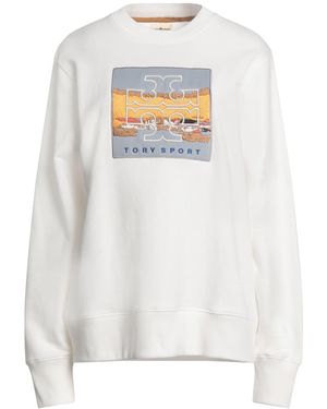 Tory Sport Sweatshirt Cotton - White