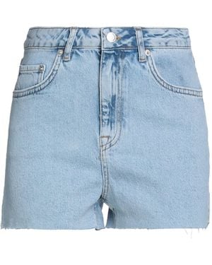 NA-KD Denim Shorts - Blue