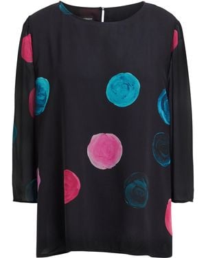 Emporio Armani Top Polyester - Blue