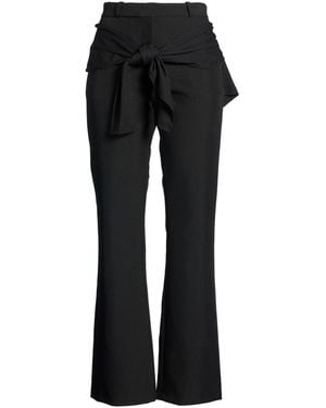 Coperni Trousers Recycled Polyester, Cotton, Modal - Black