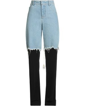 Christopher Esber Jeans Cotton, Viscose - Blue