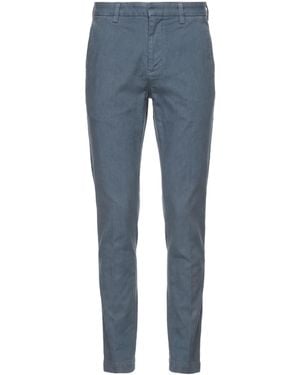 Entre Amis Pants Cotton, Lycra, Elastane - Blue