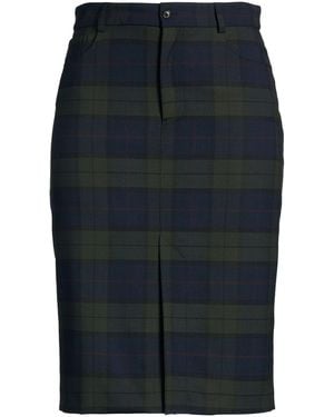 Paul Smith Military Midi Skirt Polyester, Wool, Elastane - Blue