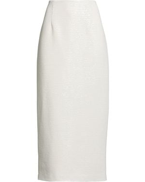 Xandres Midi Skirt Polyester - White