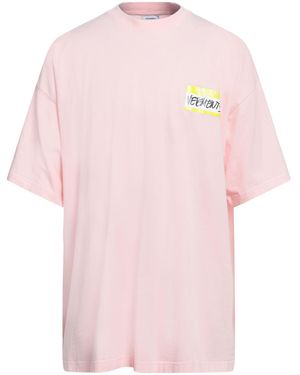 Vetements T-shirts - Pink