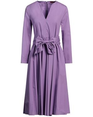 MAX&Co. Midi Dress Cotton - Purple