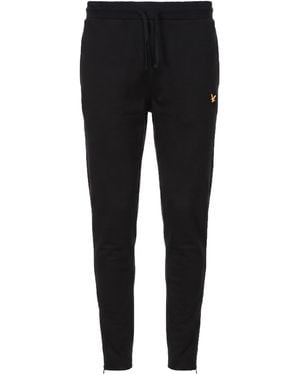 Lyle & Scott Pants Viscose, Polyamide, Elastane - Black
