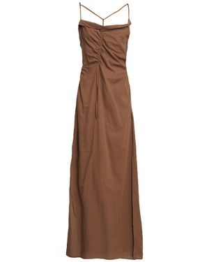 Jacquemus Vestito Lungo - Marrone