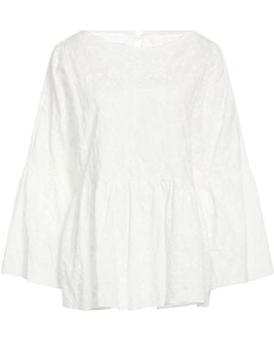 ALEX INGH Top Cotton - White