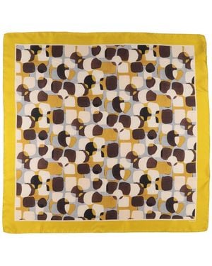 Max Mara Scarf Silk - Metallic