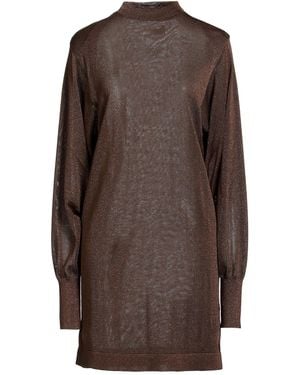 Circus Hotel Mini Dresses - Brown