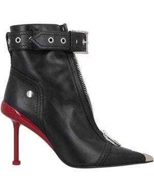 McQueen Ankle Boots - Black