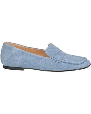 Dear Frances Loafers Textile Fibers - Blue