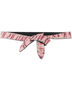 Isabel Marant Belt Calfskin - Pink