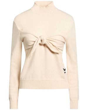 J·B4 JUST BEFORE Turtleneck Acrylic, Viscose, Wool - Natural