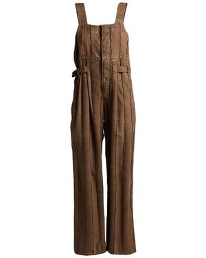 Uma Wang Dungarees - Brown