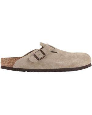 Birkenstock Mules & Clogs Leather - Gray