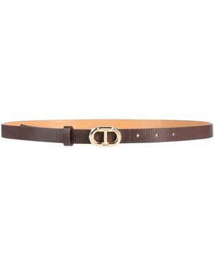 Twinset Belt - White