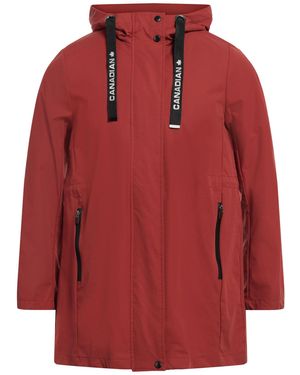 Canadian Overcoat & Trench Coat - Red