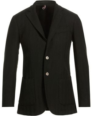 Santaniello Blazer Wool - Black