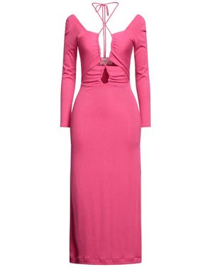 Lama Jouni Vestito Midi - Rosa