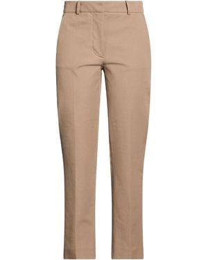 Calvin Klein Khaki Pants Cotton, Elastane - Natural