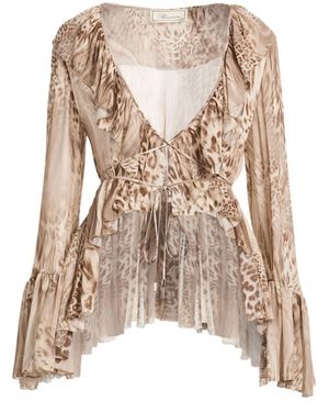 Blumarine Top - Natural