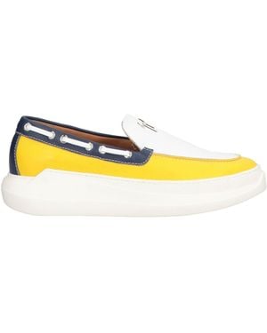 Giuseppe Zanotti Loafers Leather - Yellow