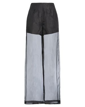 forte_forte Trousers Silk - Grey