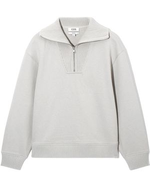 COS Sweatshirt - White