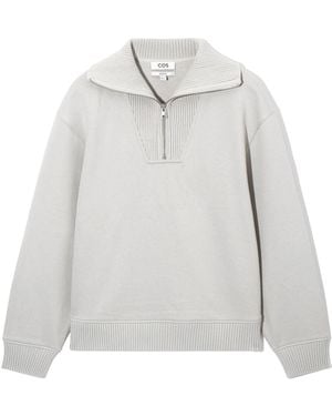 COS Sudadera - Blanco