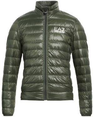 EA7 Puffers - Green