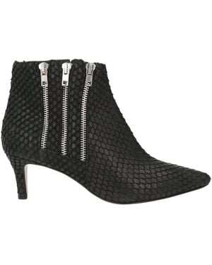 Anna F. Ankle Boots Leather - Black