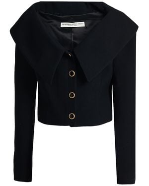 Alessandra Rich Jacket Virgin Wool - Black