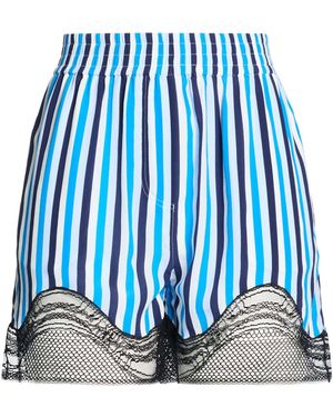 Burberry Light Shorts & Bermuda Shorts Silk, Polyamide, Cotton - Blue