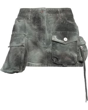The Attico Mini Skirt - Gray