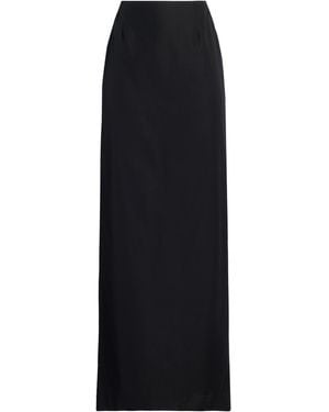 Moschino Maxi Skirt Acetate, Cotton - Black