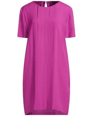Manila Grace Mini Dress Viscose - Pink