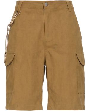 DISCLAIMER Shorts & Bermuda Shorts Polyester - Brown