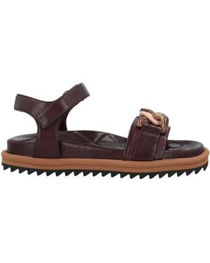 Pas De Rouge Sandals - Brown
