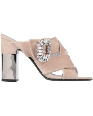 Roger Vivier Sandals - Natural