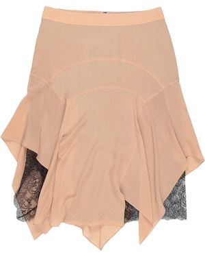 Tom Ford Midi Skirt Silk - Natural