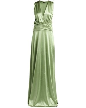 Siste's Maxi Dress Polyester, Elastane - Green