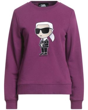 Karl Lagerfeld Sweatshirt - Purple