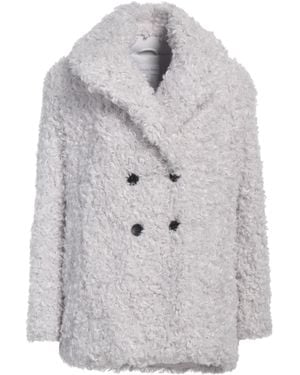Patrizia Pepe Shearling & Teddy - Grey