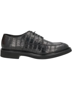 Doucal's Lace-Up Shoes Leather - Gray